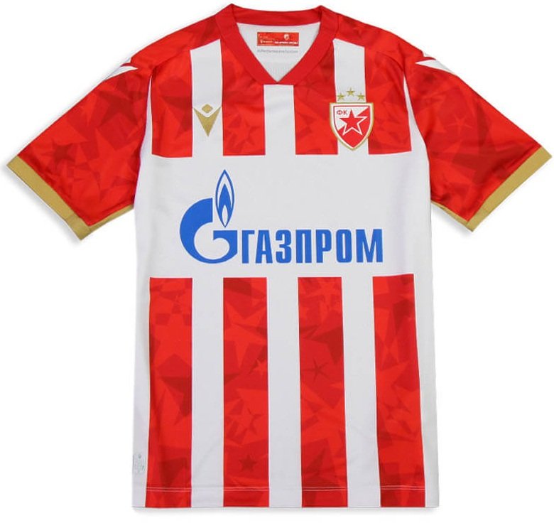 Camisa I Estrela Vermelha 2024 2025 Macron oficial 